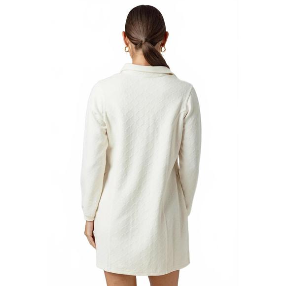 NEW SUNDAYS elliot mini dress in cream - Picture 3 of 10